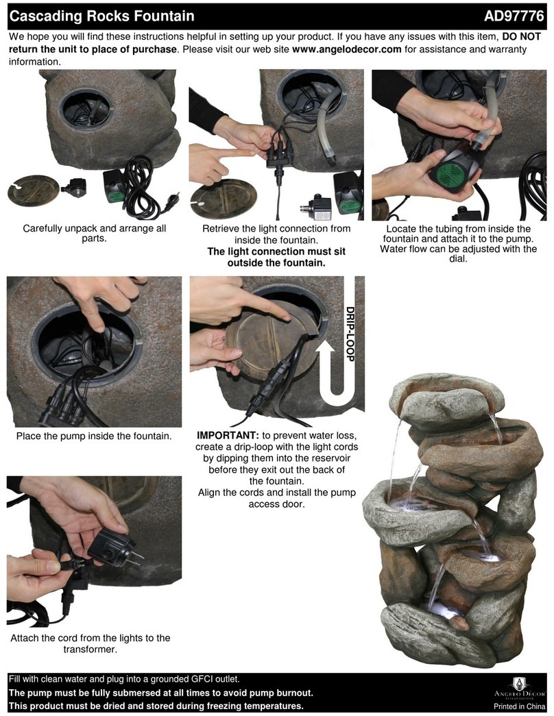 Angelo Decor AD97776 quick start guide