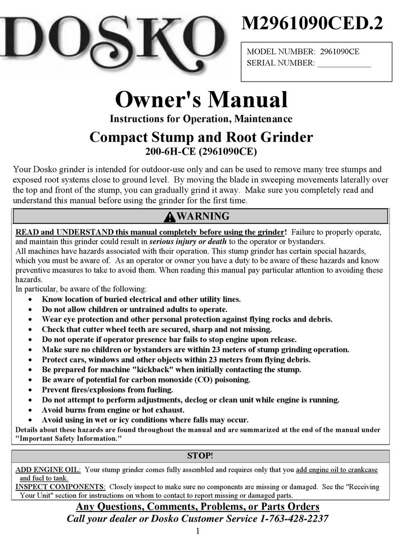 DOSKO 200-6H-CE User manual