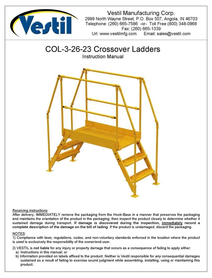 Vestil COL-3-26-23 User manual