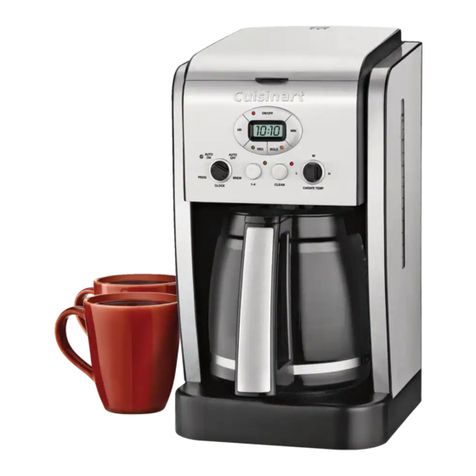 Cuisinart Brew Central CBC-5200PC Series Instruction booklet Cuisinart Brew Central CBC-5200PC Series Instruction booklet