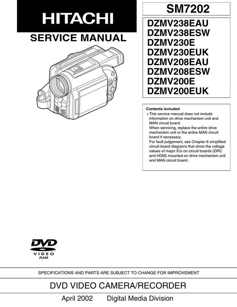 Hitachi DZMV238EAU Service manual