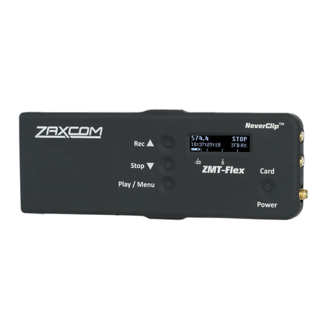 Zaxcom ZMT-421 User manual