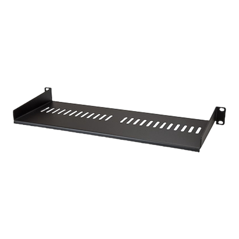 StarTech.com CABSHELF1U7V User manual