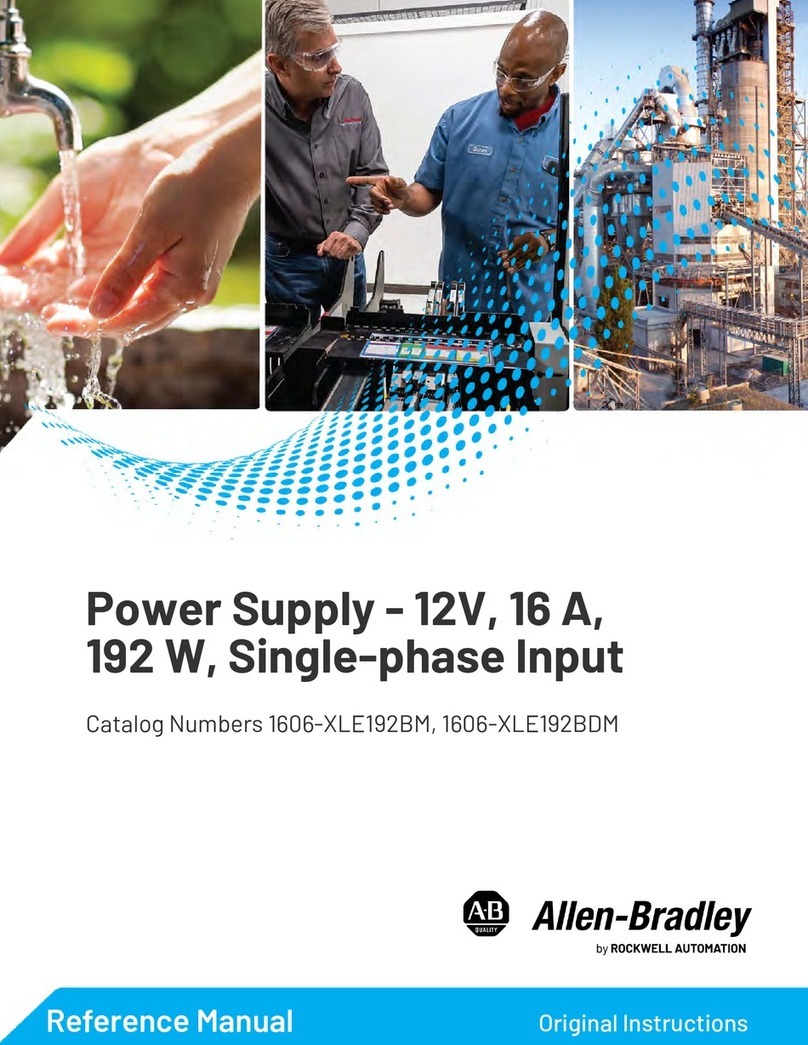 Rockwell Automation Allen-Bradley 1606-XLE192BM manual