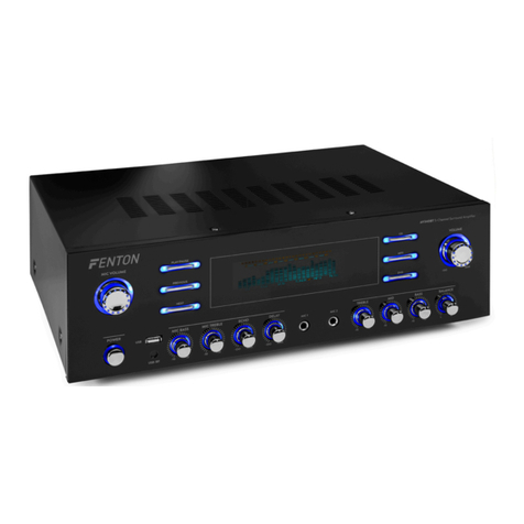 Fenton AV340BT User manual Fenton AV340BT User manual