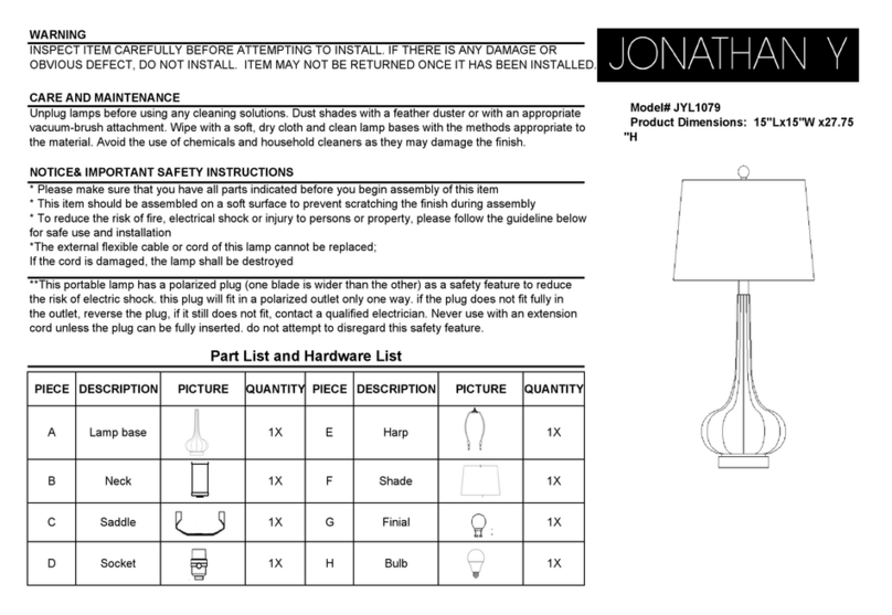 JONATHAN Y JYL1079 manual