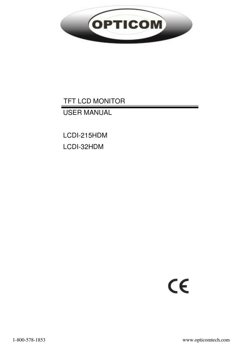 OPTICOM LCDI-215HDM User manual OPTICOM LCDI-215HDM User manual
