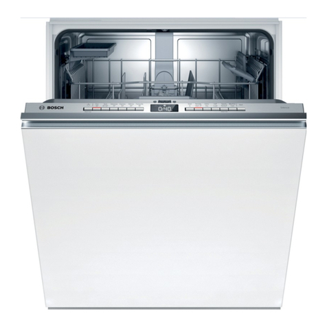 Bosch SMV4HAX40G User manual