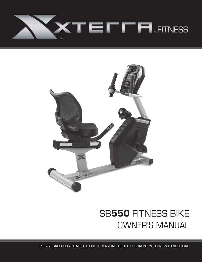 Xterra SB550 User manual