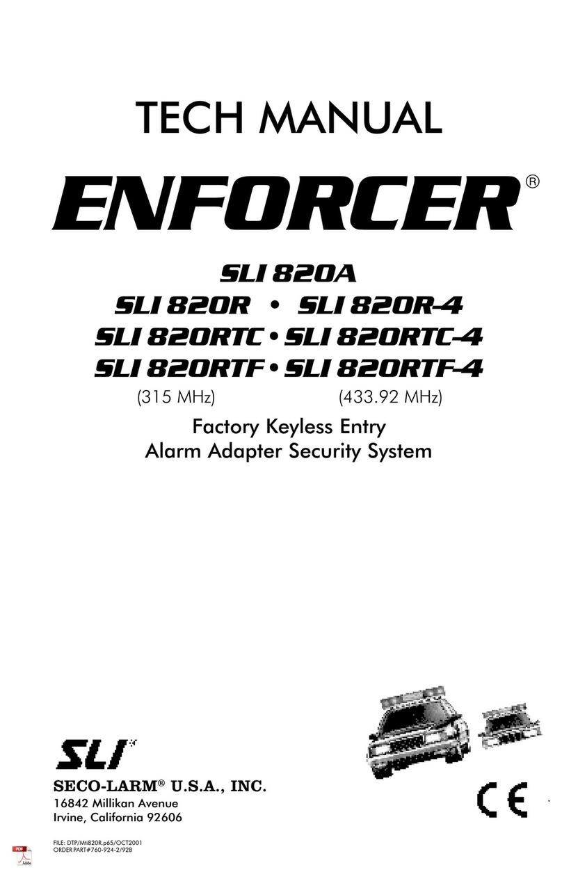 ENFORCER SLI 820A Tech  manual