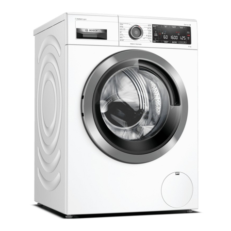 Bosch WAX32LH0TC User manual and installation instructions