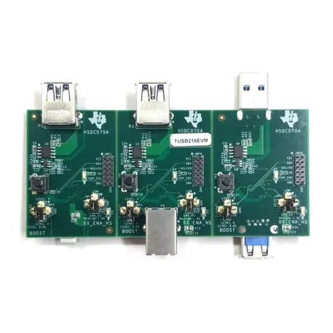 Texas Instruments TUSB216EVM User manual