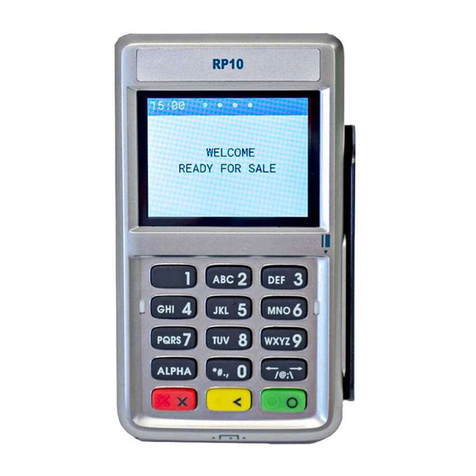 First Data RP10 User manual