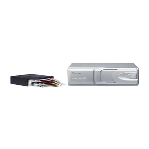 Pioneer CDX-P670UC User manual Pioneer CDX-P670UC User manual