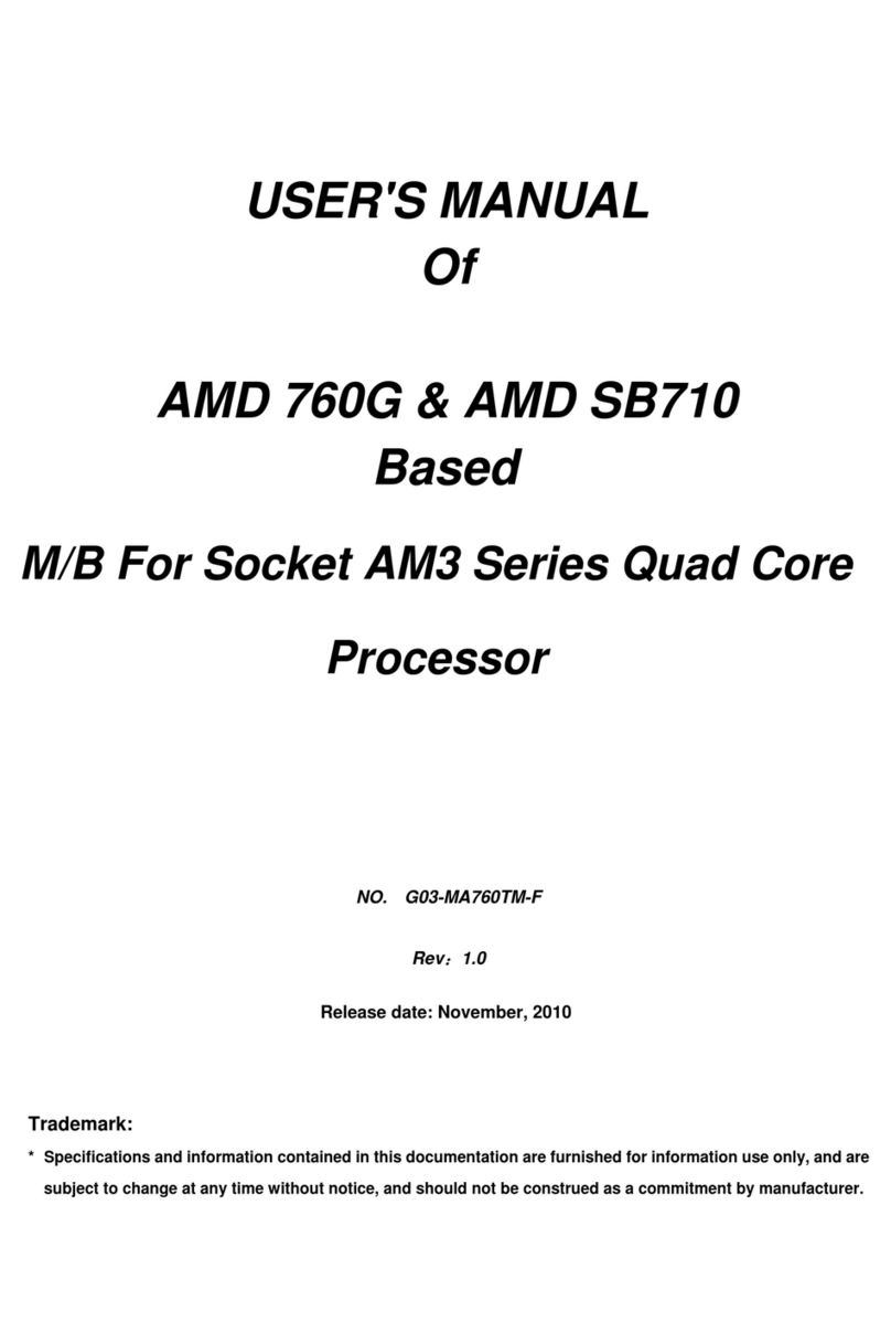 AMD 760G User manual