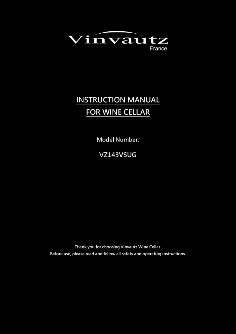 Vinvautz VZ143VSUG instruction manual