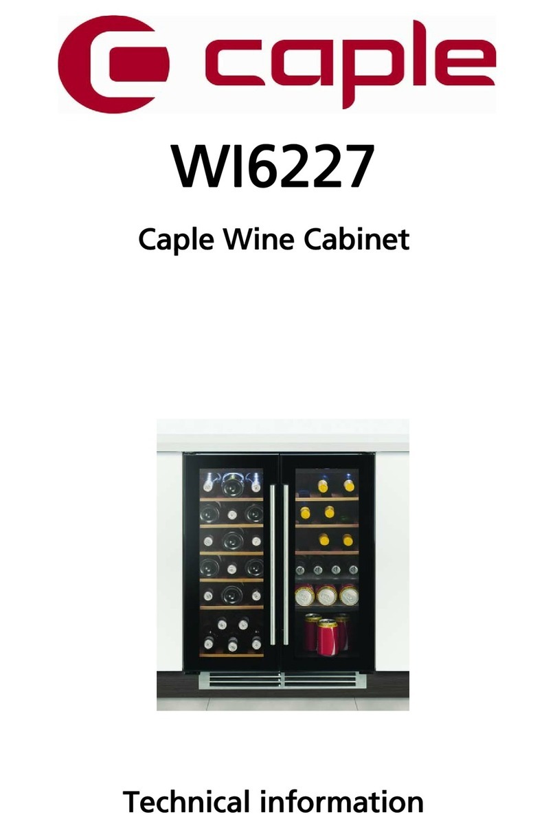 Caple WI6227 Manual