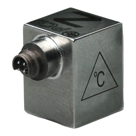 PCB Piezotronics Triaxial ICP 339A31/NC Installation and operating manual