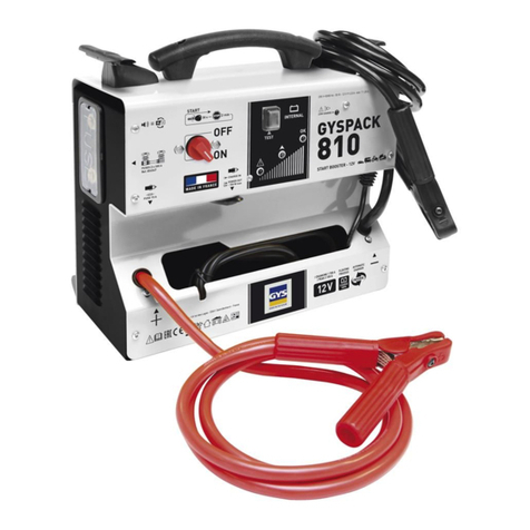 GYS PACK 610 User manual GYS PACK 610 User manual