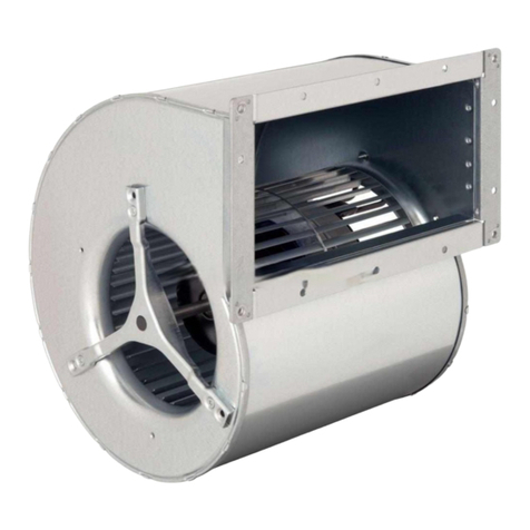 Ebmpapst D3G318-AA37-11 User manual