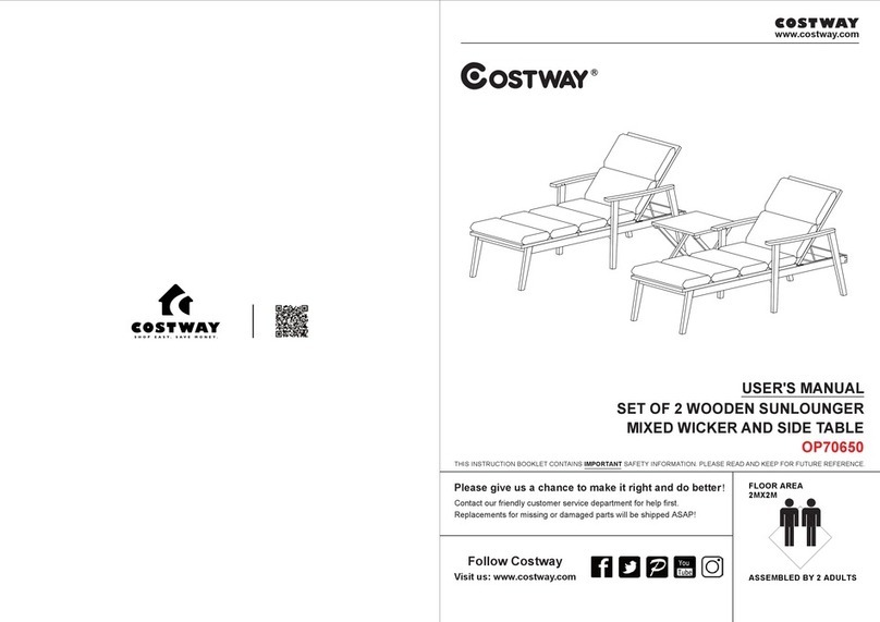 Costway OP70650 user manual Costway OP70650 user manual