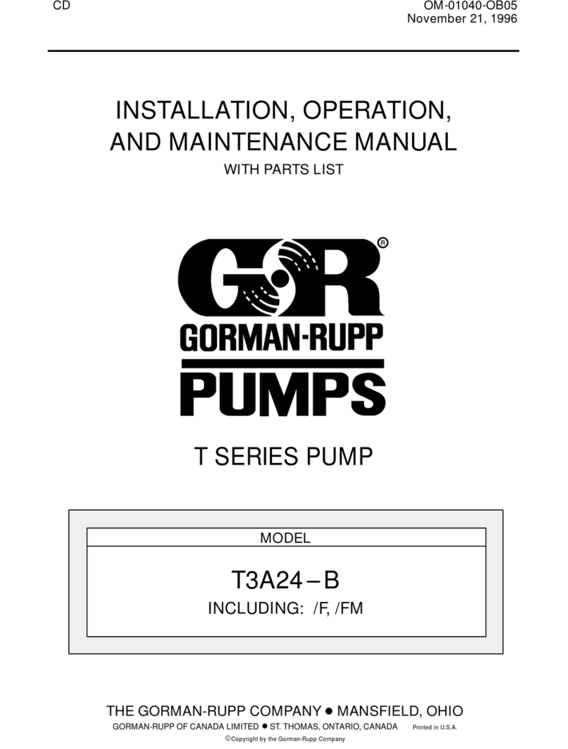 GORMAN-RUPP PUMPS T3A24-B Application guide