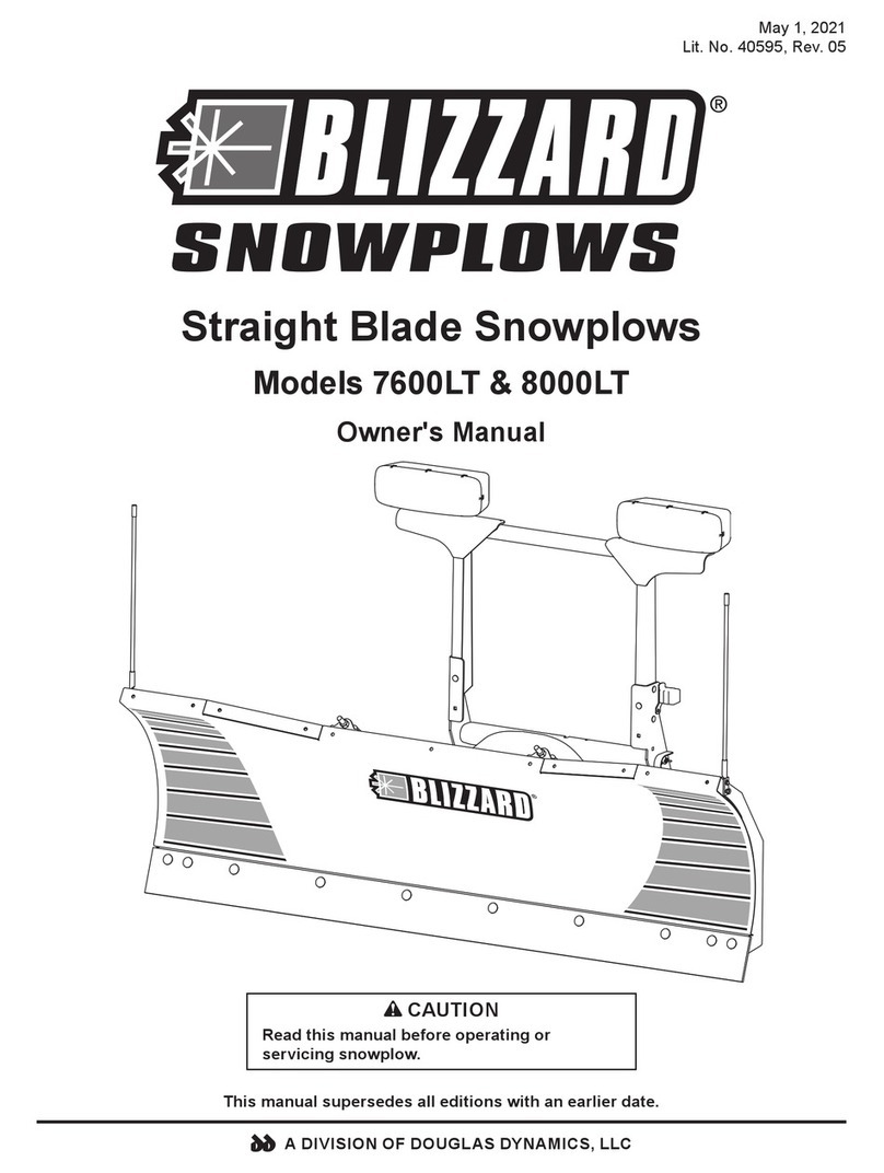 Blizzard 7600LT owner's manual