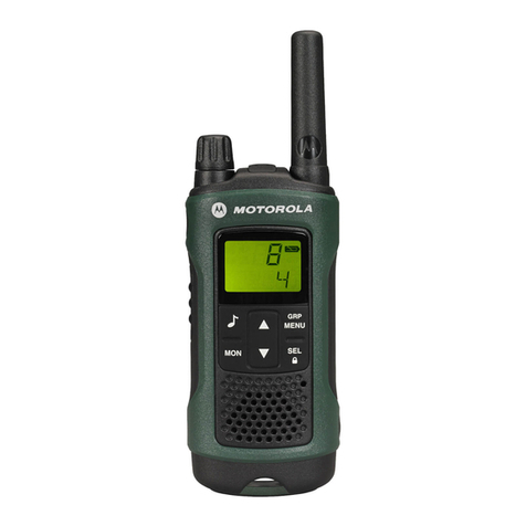 Motorola T81 HUNTER User manual