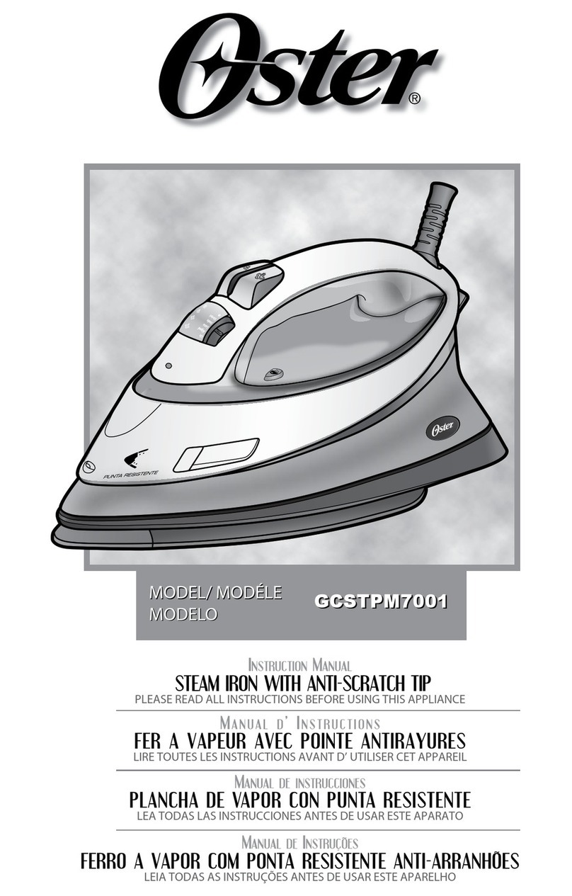 Oster GCSTPM7001 instruction manual