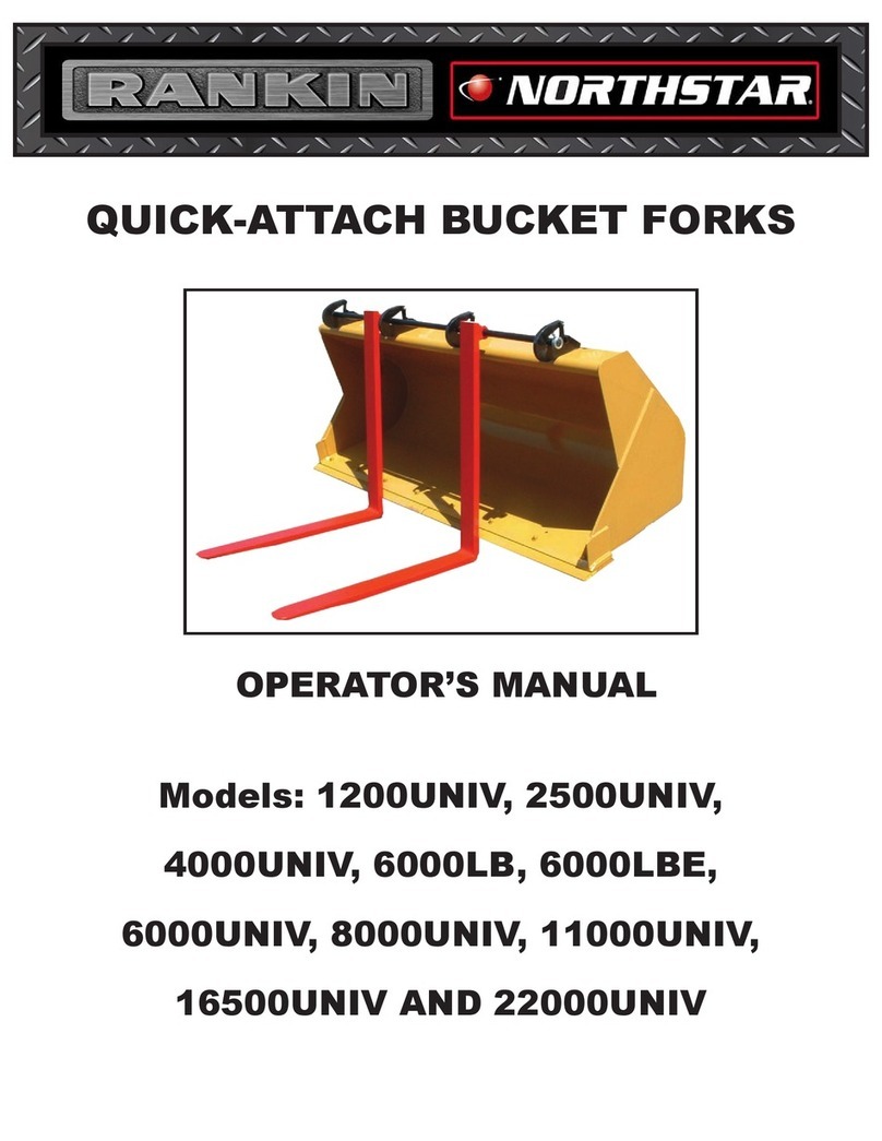 Rankin Northstar 1200UNIV Operator's manual