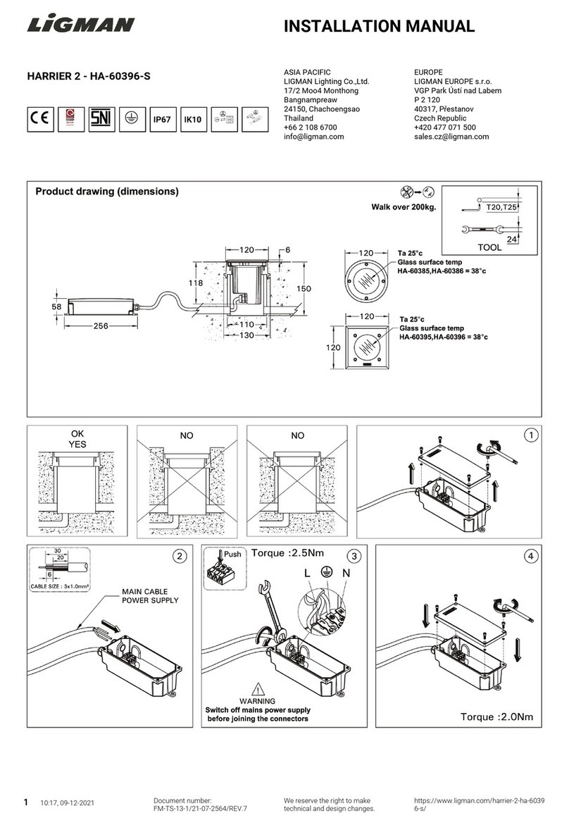 LIGMAN Harrier 2 installation manual