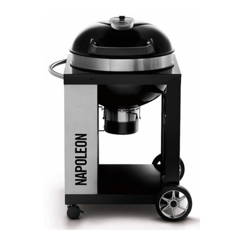 Napoleon CARBON PRO CART Assembly, use and care manual