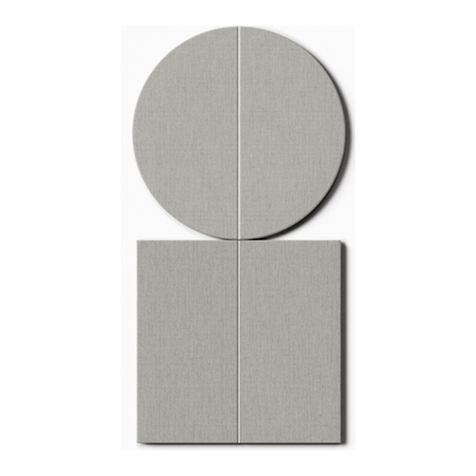 arper Parentesit Circle Sound absorbent 5102-B00 Installation, use and maintenance instructions