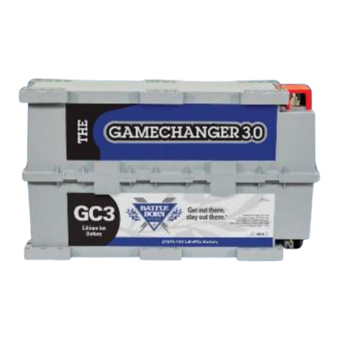 Dragonfly Energy Battle Born Batteries BBGC3 Installation and operating instructions