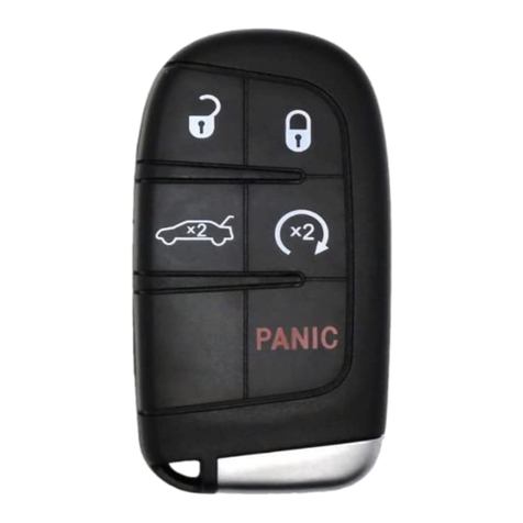 Car Keys Express Simple CDPXA-7020 User manual