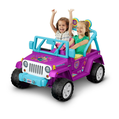 Power Wheels GTJ57 owner's manual