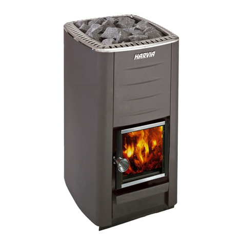 Harvia 22 RS/LS S Instructions for installation Harvia 22 RS/LS S Instructions for installation