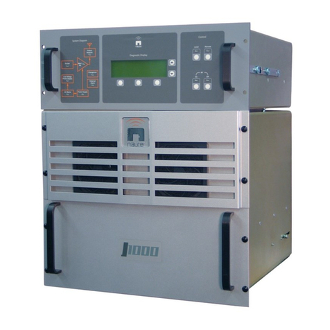 Nautel J1000 Operating instructions