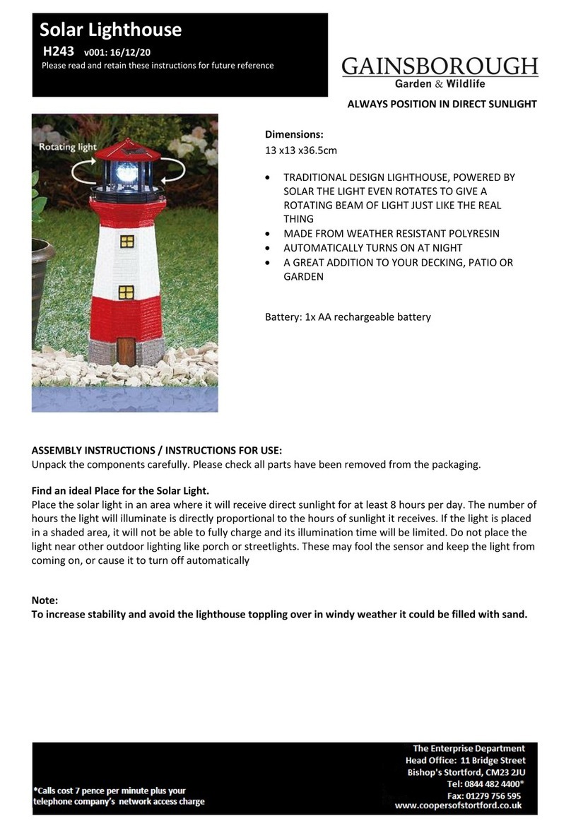 Gainsborough H243 Instructions for use