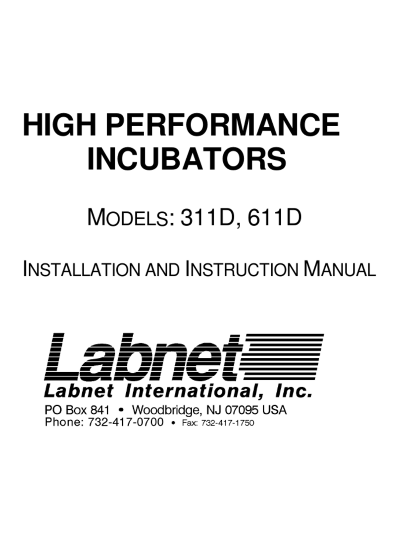 Labnet 311D Installation and instruction manual