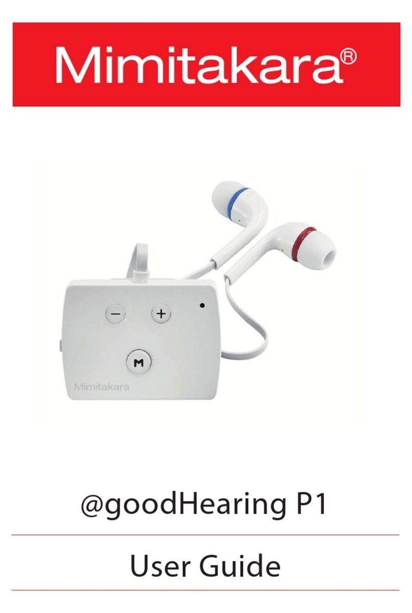 Mimitakara @goodHearing P1 user guide