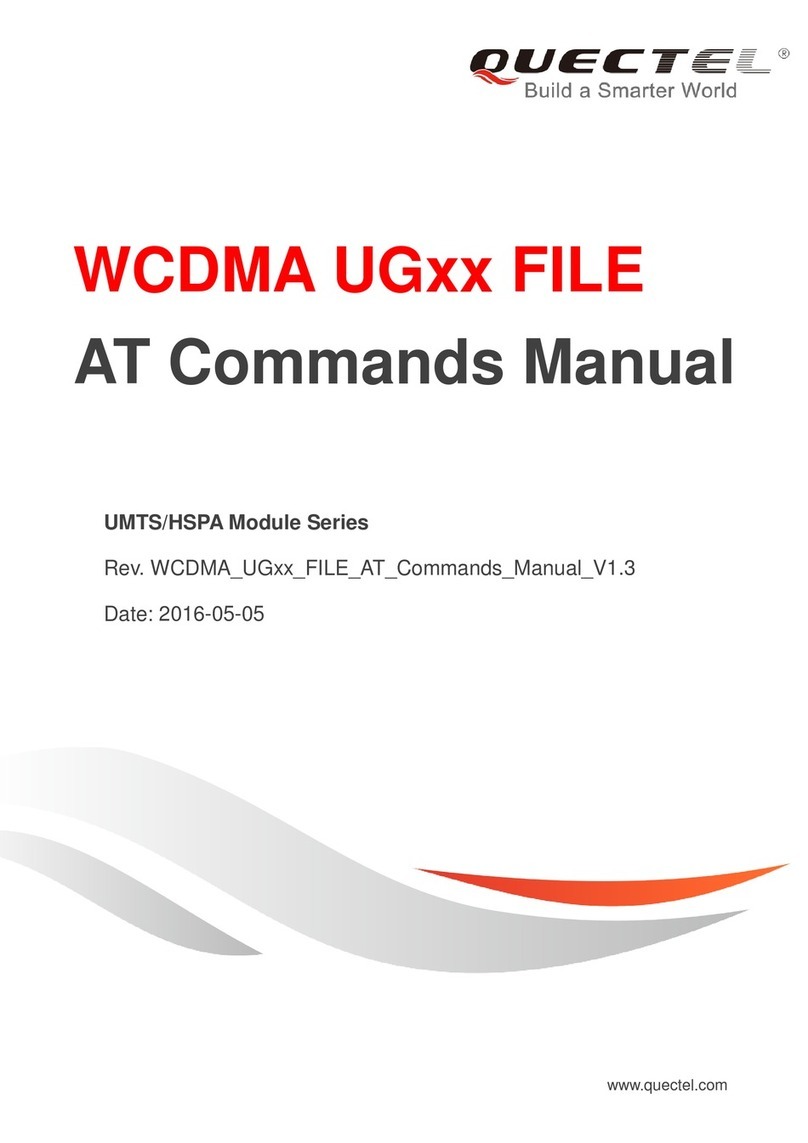 Quectel WCDMA UG FILE Series AT Command manual Quectel WCDMA UG FILE Series AT Command manual