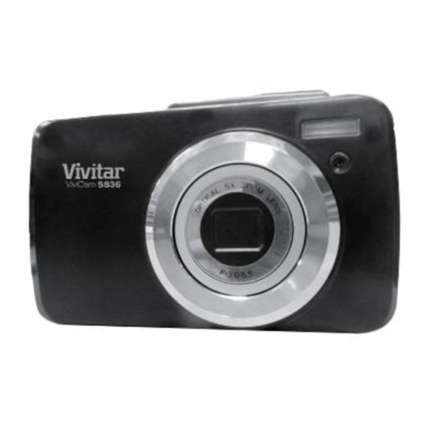 Vivitar ViviCam S836 User manual Vivitar ViviCam S836 User manual