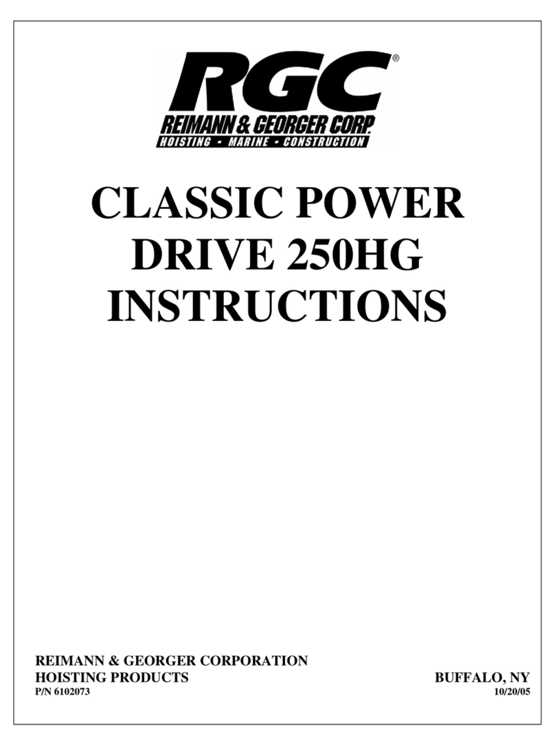 RGC Classic Power Drive 250HG instructions