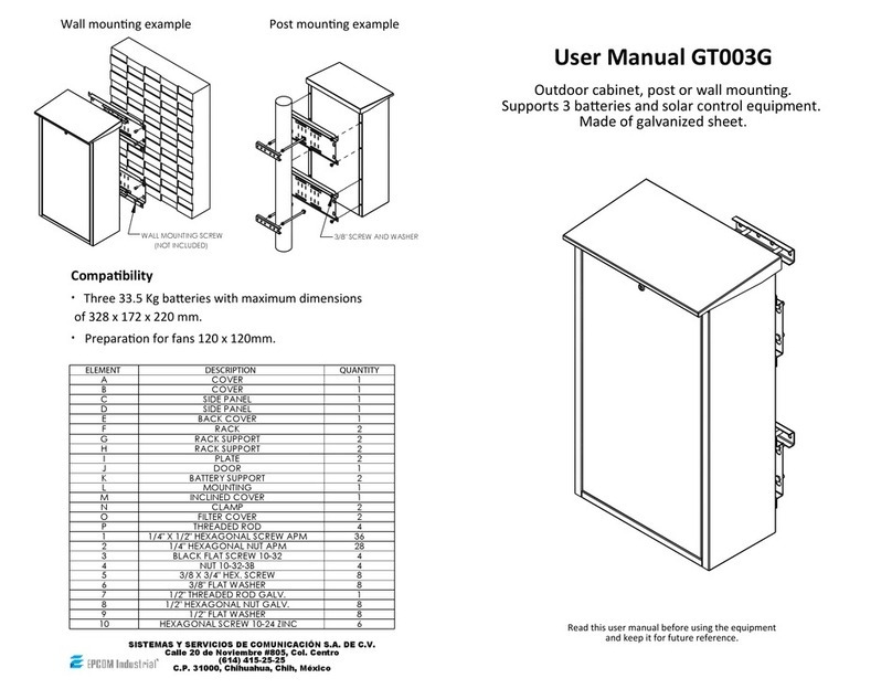 EPCOM Industrial GT003G user manual