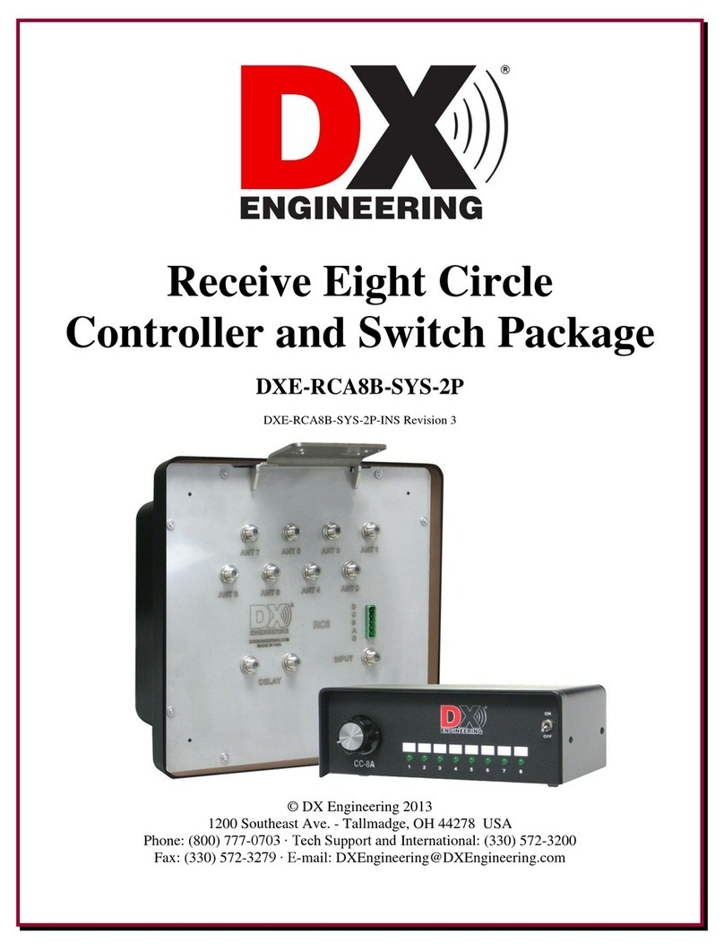 DX Engineering DXE-RCA8B-SYS-2P User manual