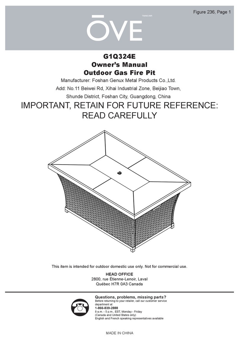 OVE G1Q324E owner's manual OVE G1Q324E owner's manual