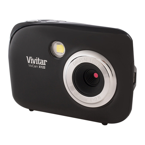 Vivitar ViviCam X122 User manual