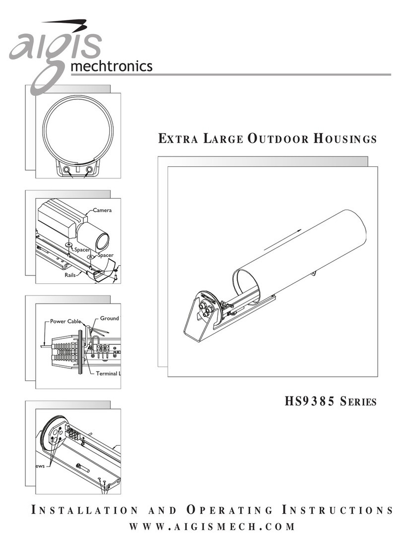 Aigis Mechtronics HS9385 Series Installation and operating instructions Aigis Mechtronics HS9385 Series Installation and operating instructions