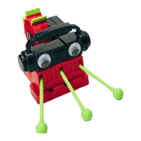 4M KidzRobotix Drummer Robot User manual